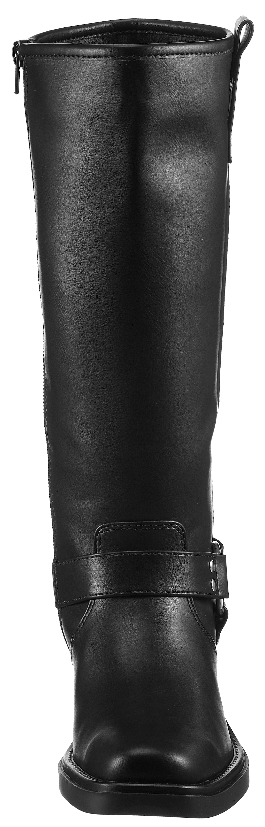 Aniston SHOES Stiefel  Bikerstiefel mit Innen-Reissverschluss - NEUE KOLLEKTION