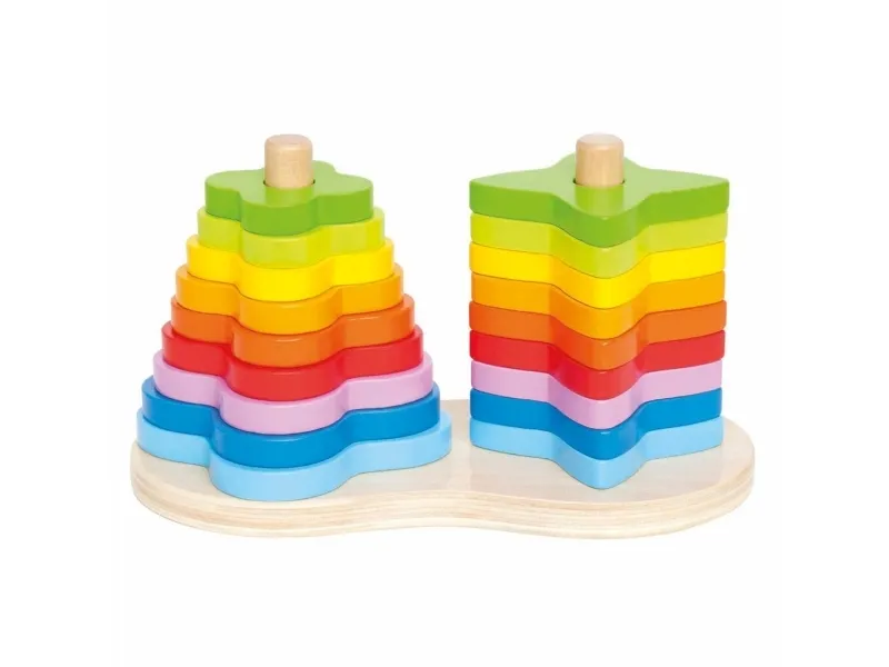 Hape Double Rainbow Stacker