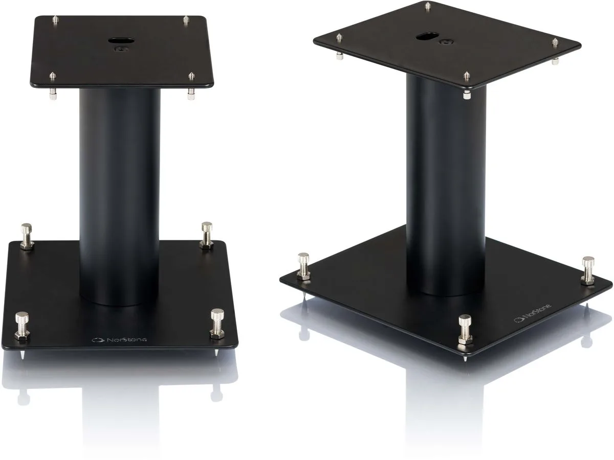 NorStone Stylum S Noir (la paire) Pieds pour enceintes