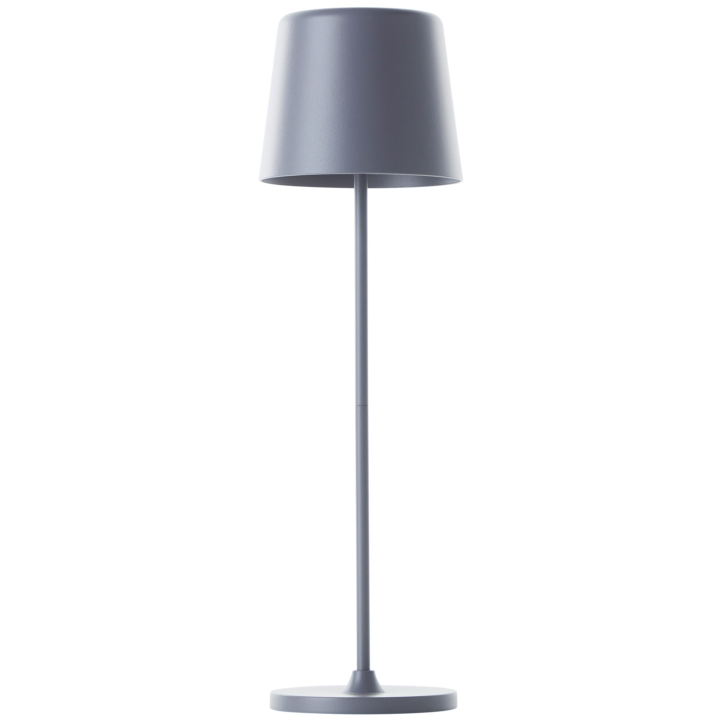 Brilliant Lampe Kaami LED Außentischleuchte 37cm grau matt Metall grau 2 W LED integriert