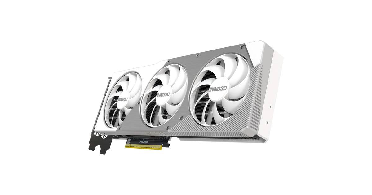 INNO3DGeForce RTX 5080 X3 OC WHITE grafische kaart  (Wit, DLSS 4, 3x DisplayPort, 1x HDMI 2.1, Tweedekans)