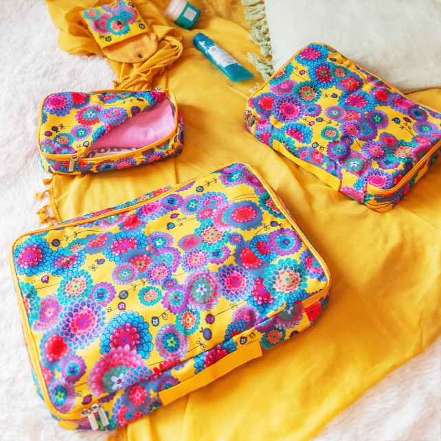 Set de 3 pochettes de voyage - Travel organizer