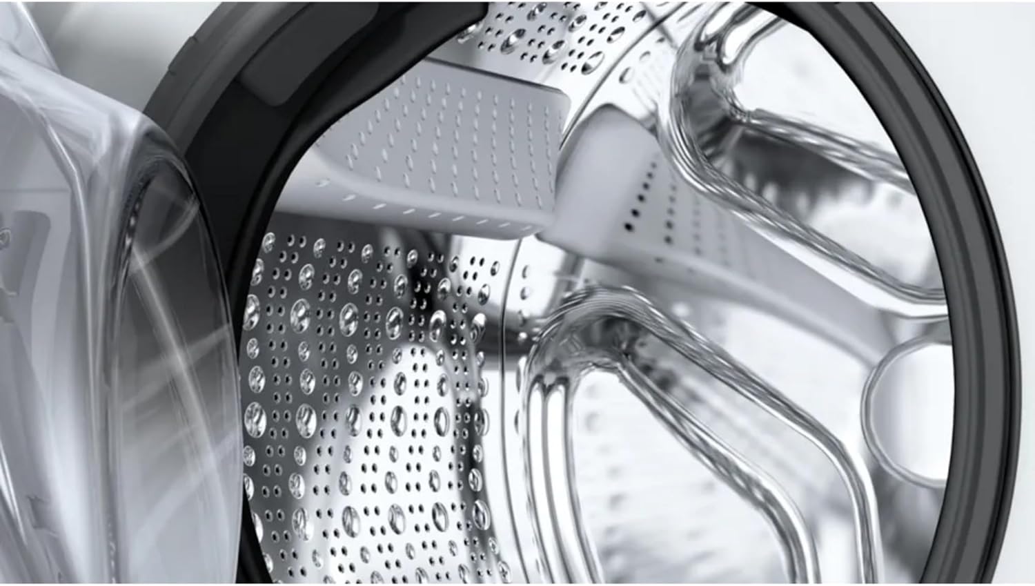 Siemens WG44G2F41, iQ500, Waschmaschine 9 kg, 1400 UpM, automatische Fleckenentfernung, weniger Bügeln mit smartFinish, varioSpeed für schnelles Waschen, i-Dos, Nachlegefunktion, aquaStop, Weiß