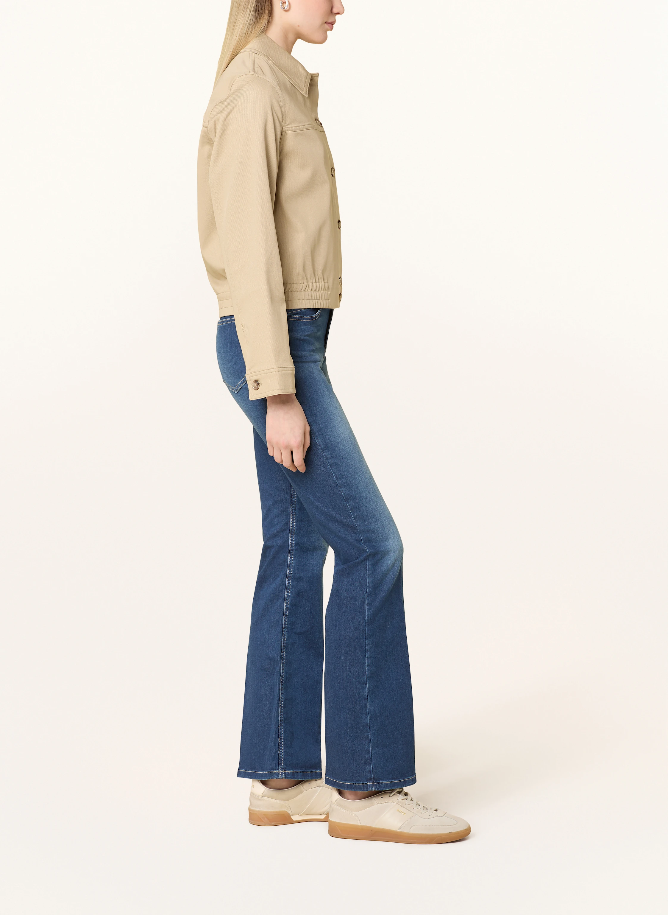 OPUS PANTS Flared Jeans ENJA SMOOTH