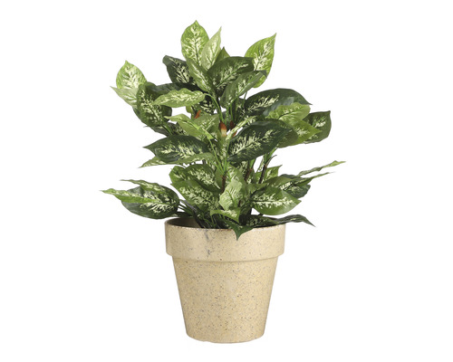 Kunstplant Dieffenbachia Dieffenbachia Ø 55 H 70 cm groen