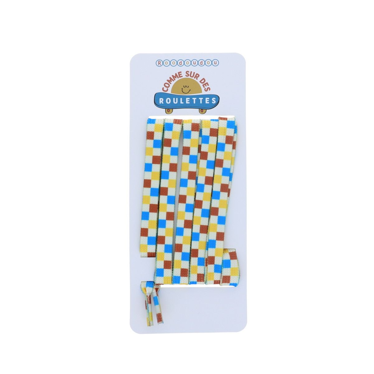 Lacets damier - Skate park Roodoudou