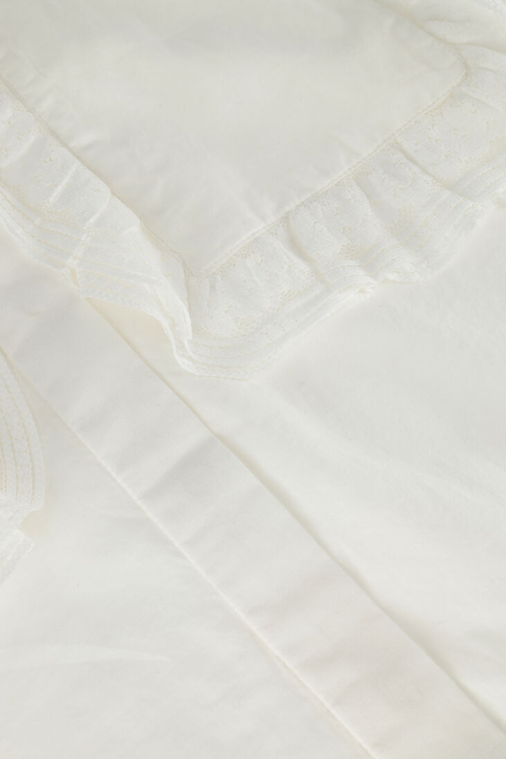 NOTES DU NORD witte notes du nord blouse elizabeth shirt
