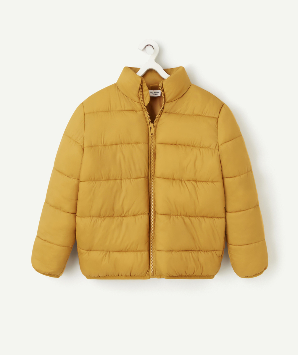 PARKA 3 EN 1 GARÇON EN REMBOURRAGE RECYCLÉ VERTE ET OCRE