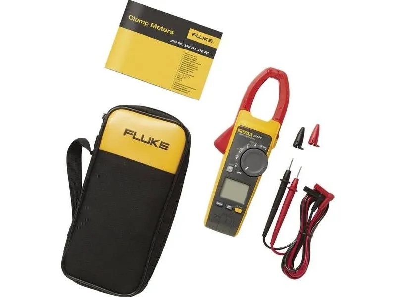 Fluke 374 FC, Batteri, AA, 85 mm, 45 mm, 249 mm, 395 g