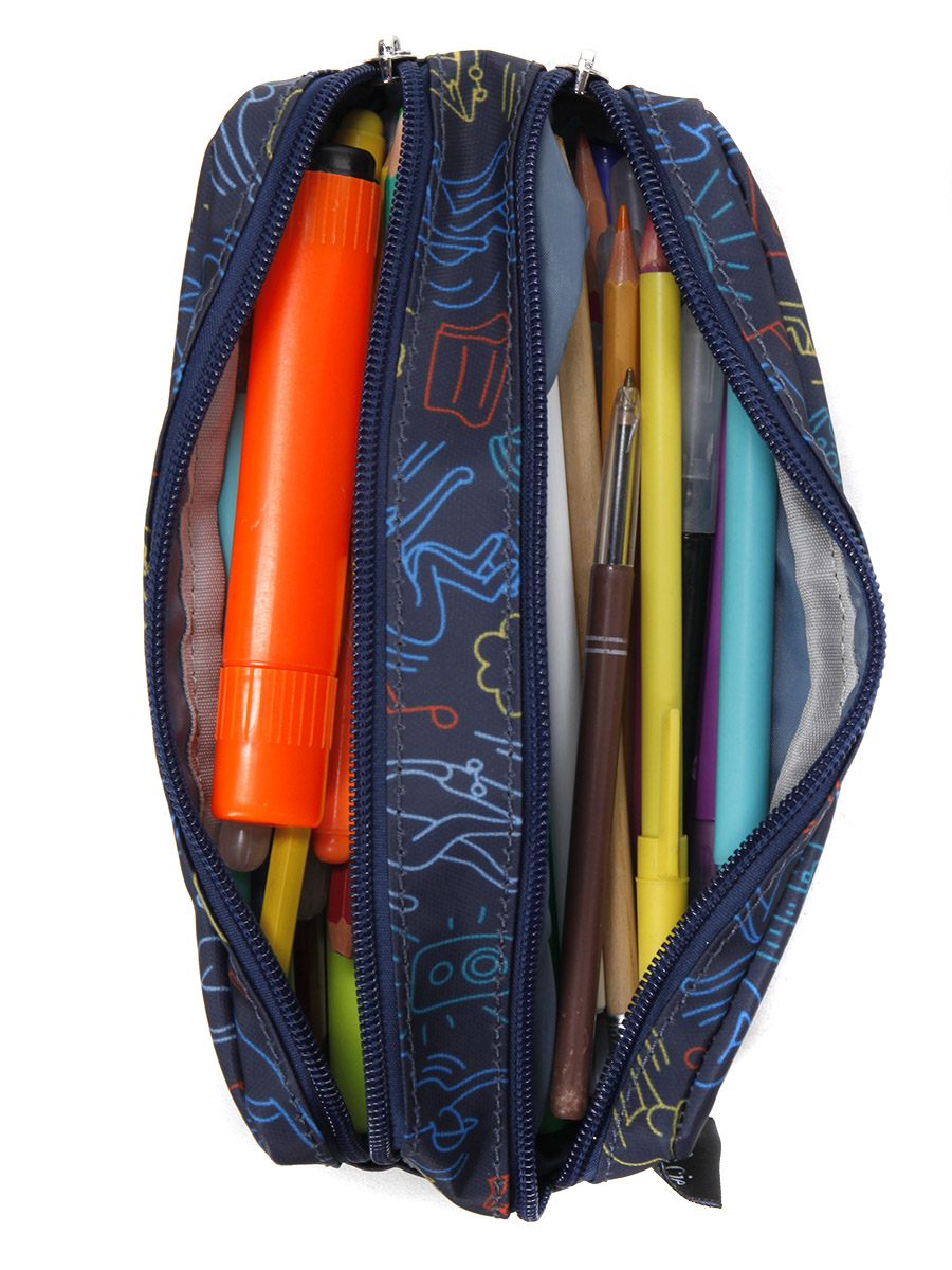 Trousse Caramel & cie Skatepark - 2 compartiments