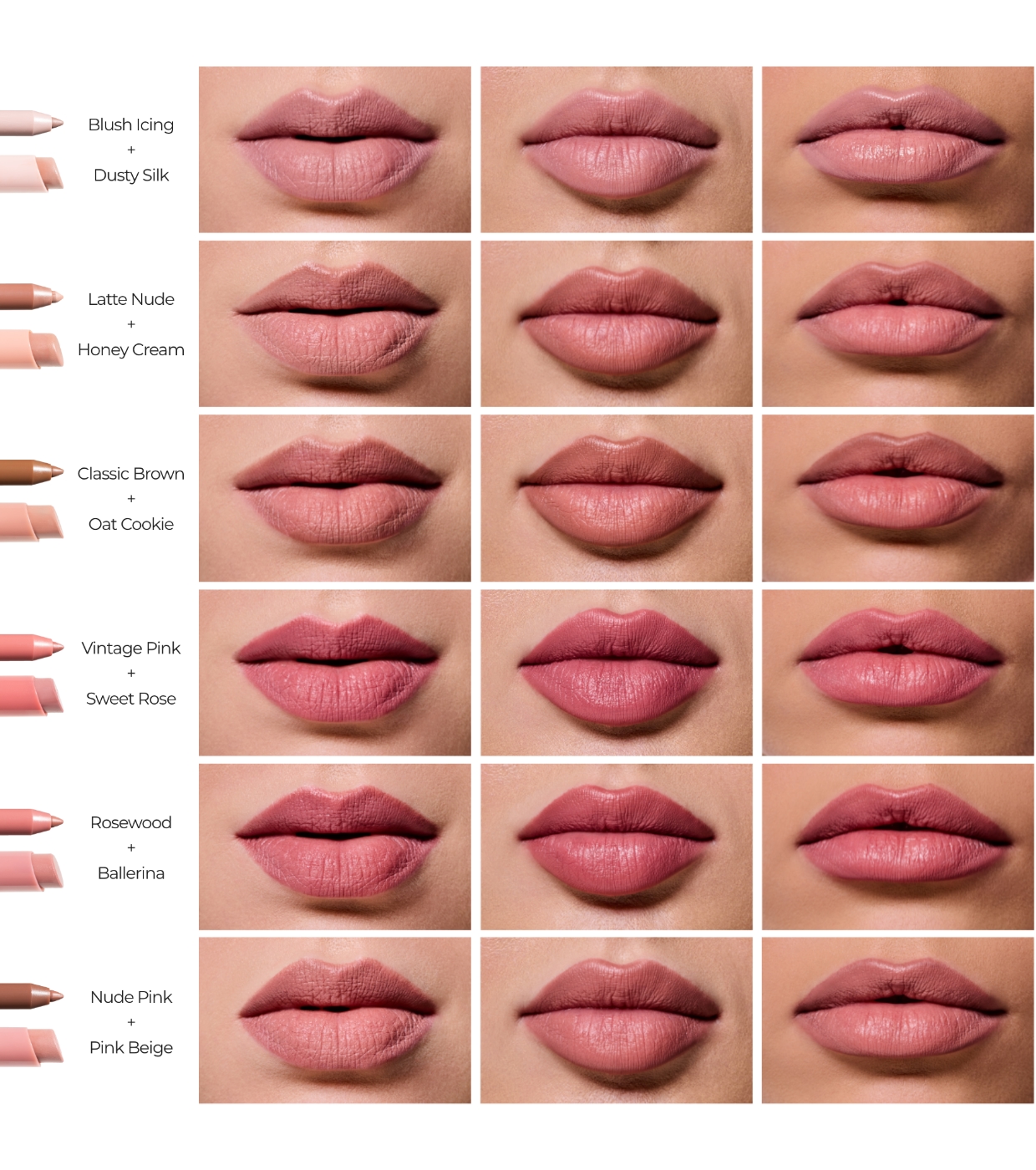 Everybody London - Batom Satin Velvet Matte - Ballerina