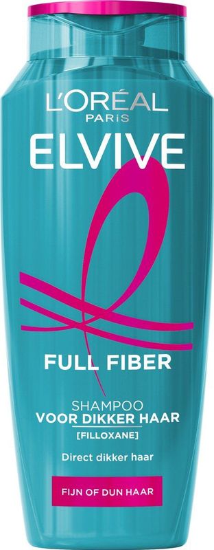 L'Oréal Paris - Elvive Full Fiber - Shampoo - Voor Fijn Haar - Versterkt Volume