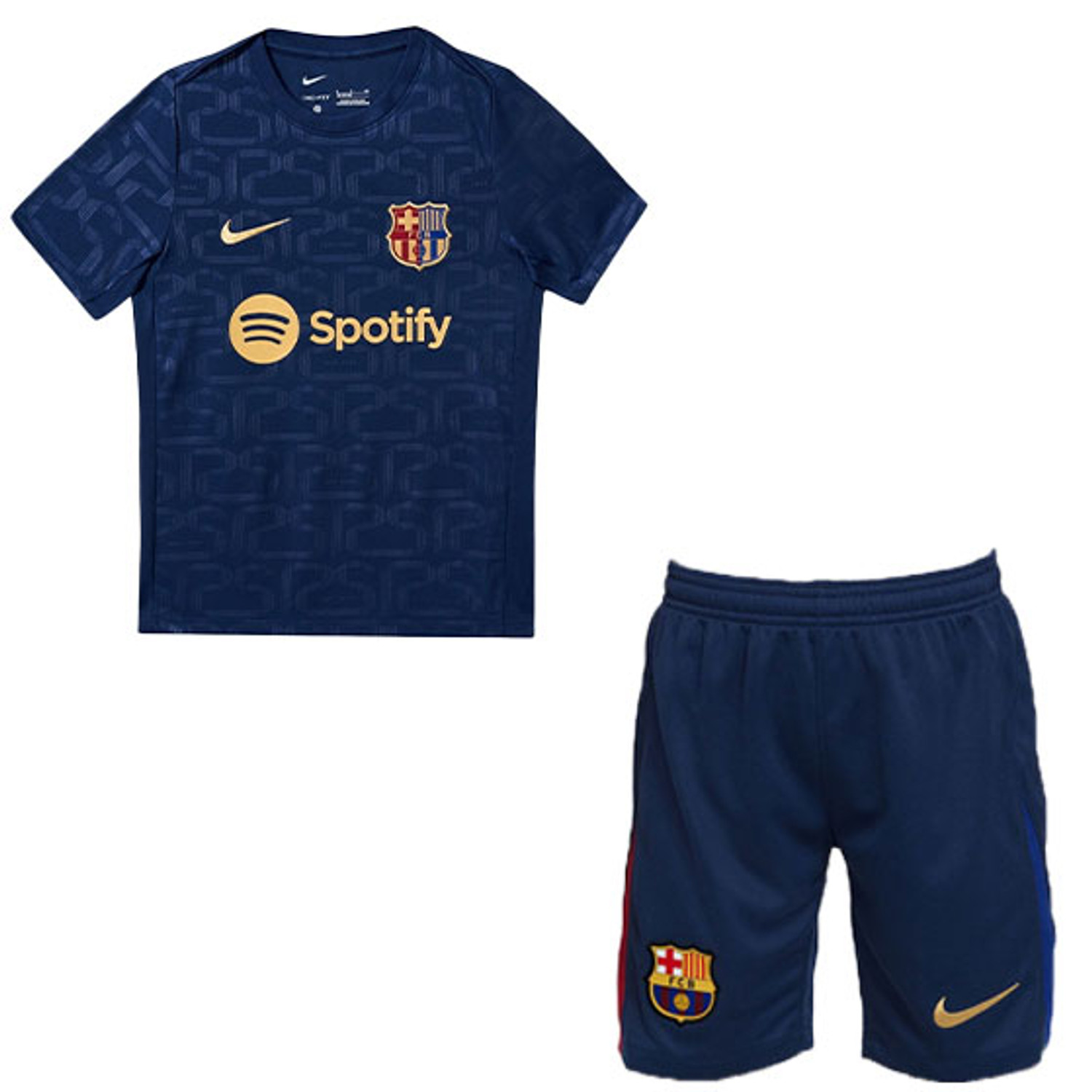 Nike FC Barcelona Pre-Match Trainingsset Kids