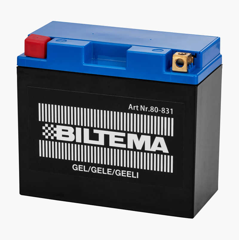 MC-batteri gelé, 12 V, 10 Ah, 150 x 69 x 130 mm