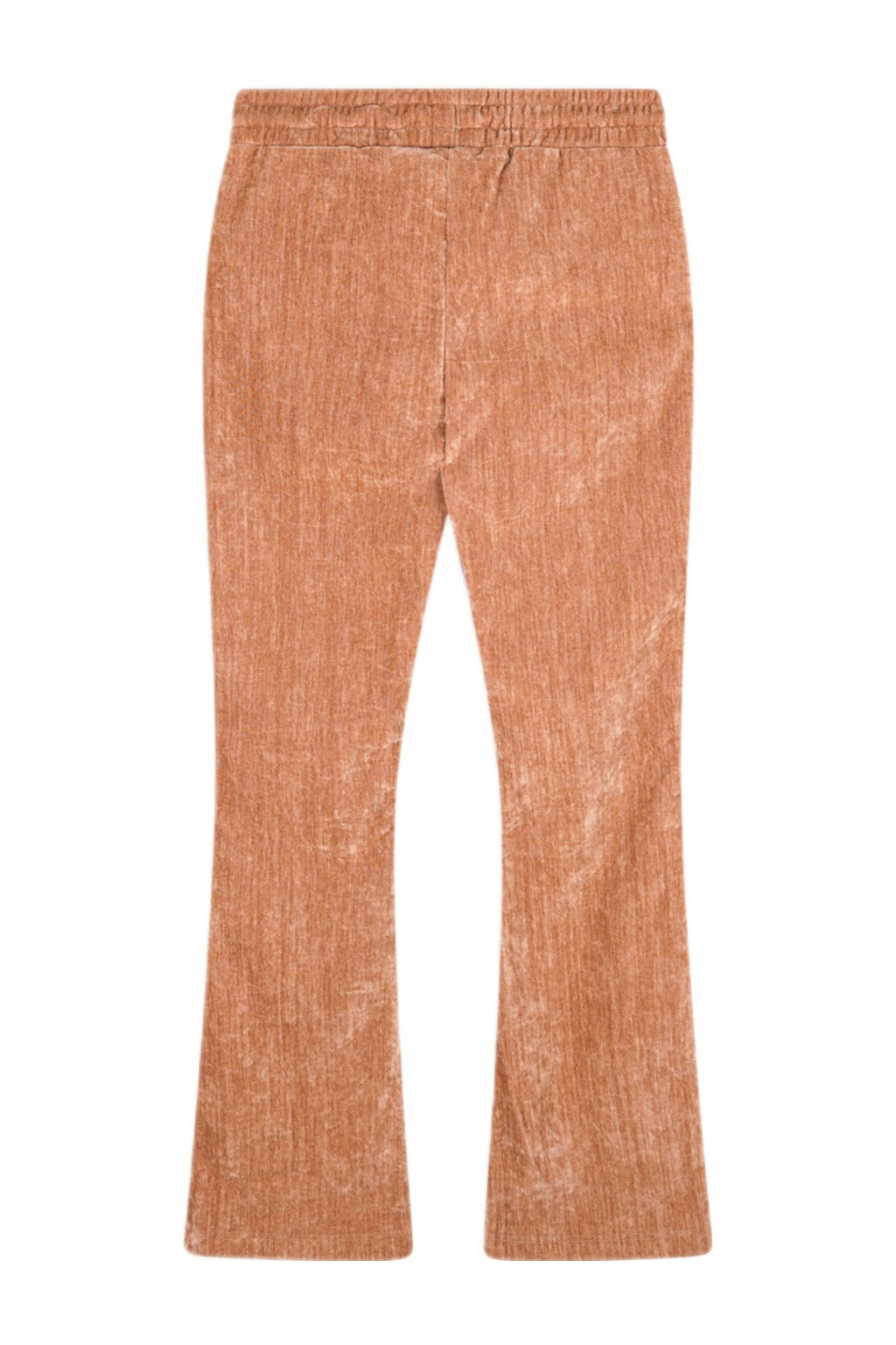 NONO flared broek Sady warmbruin