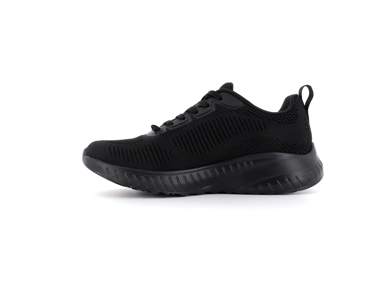 Skechers-BOBS SQUAD CHAOS FACE OFF Matières combinées Noir