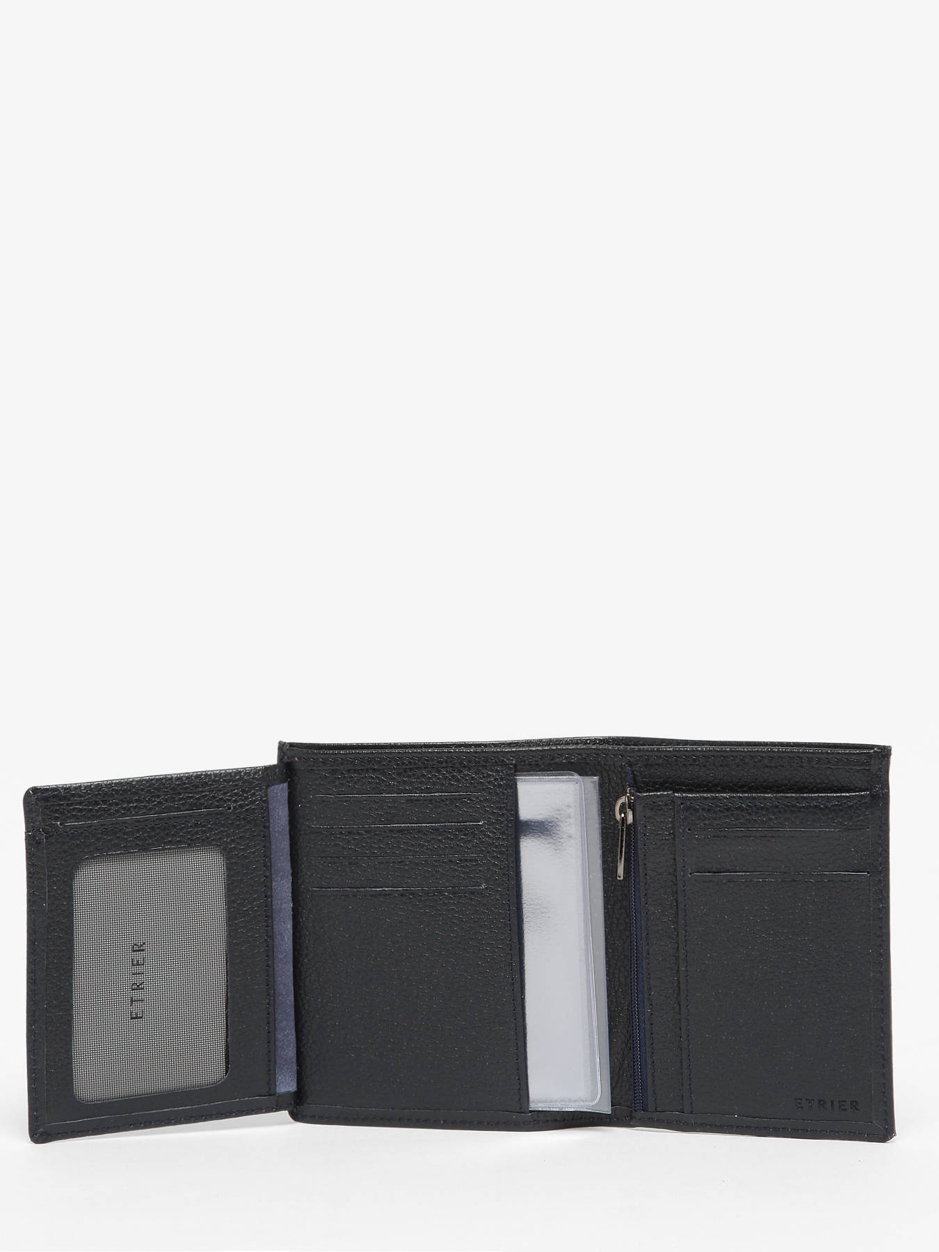 Portefeuille porte-monnaie cuir Madras ETRIER