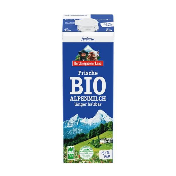 Leite Meio-Gordo Bio 1,5% M. G. Fresco