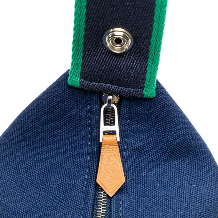 Hermès Vintage Hermes Pouch Blue