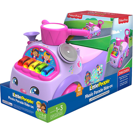 Fisher-Price musikparade gåbil - lilla