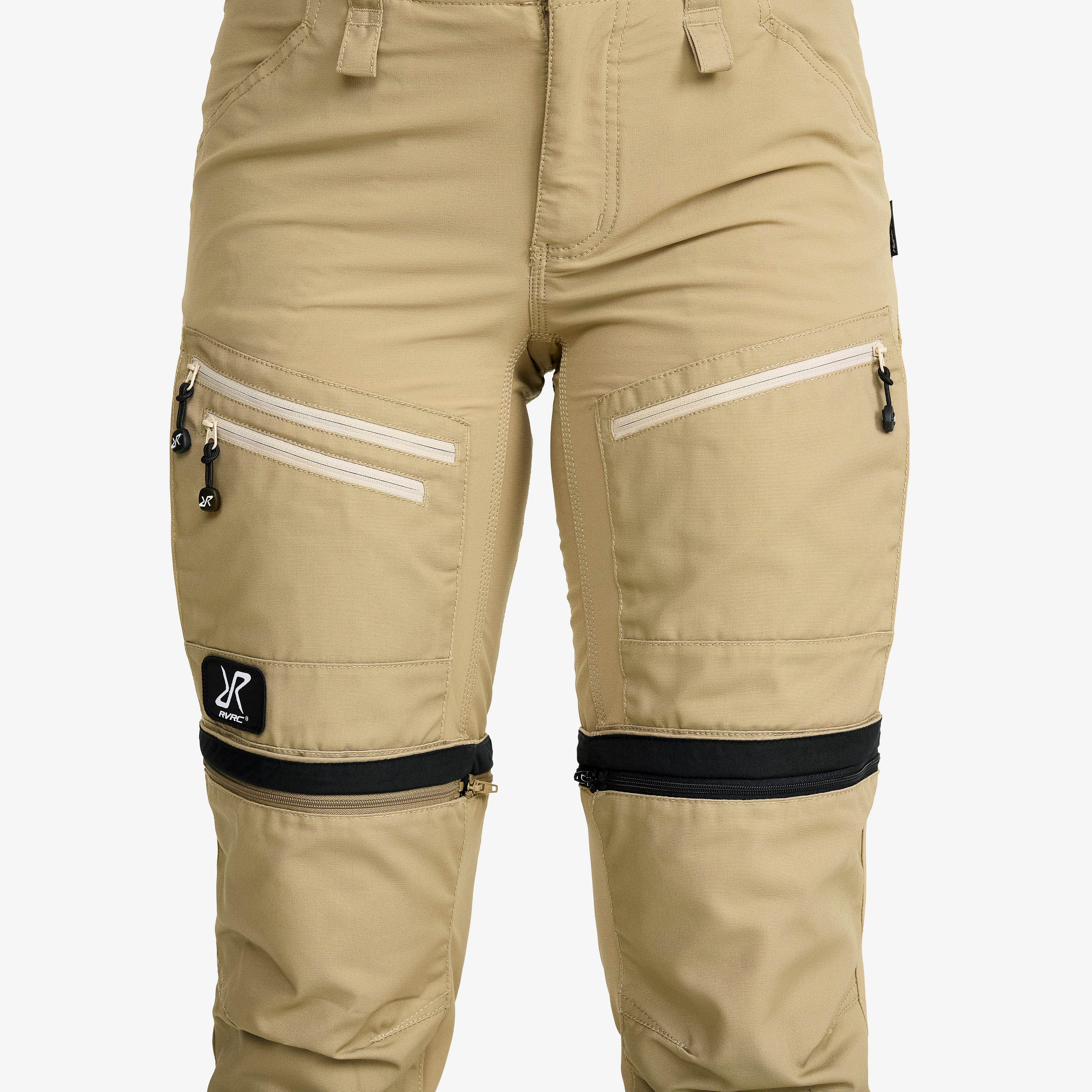RVRC GP Pro Zip-off Pants Dame Khaki