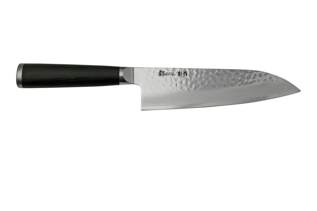 Shizu Hamono Shikisai Miyako Bessaku SB-1103 santoku, 18 cm