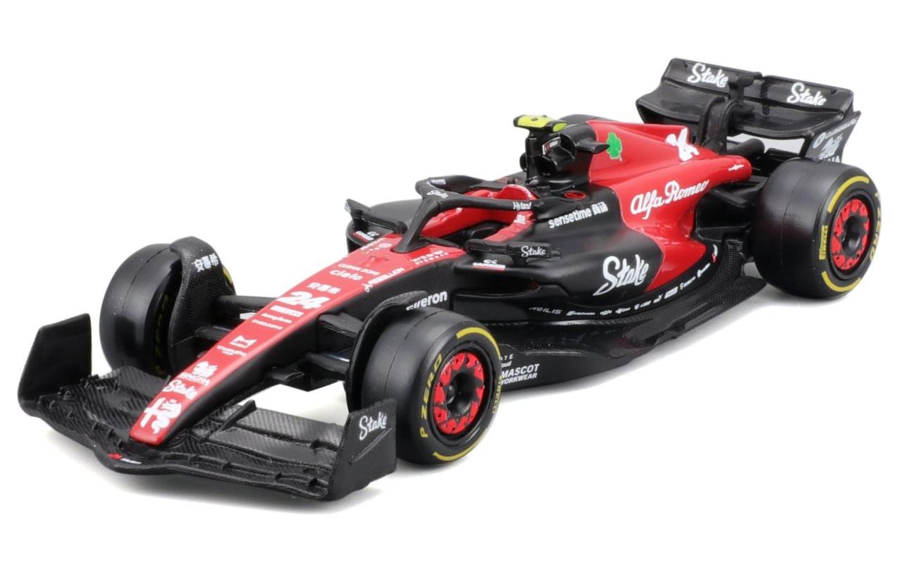 Alfa Romeo F1 Team Stake C43 Zhou 2023 1:43Sammlermodell im Massstab 1:43