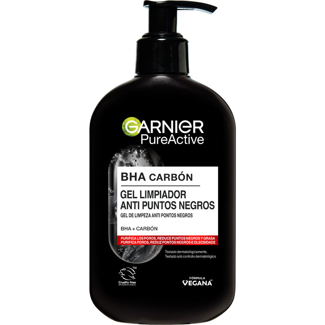 GARNIER  Pure Active Gel de Limpeza com Carvão - 250ml