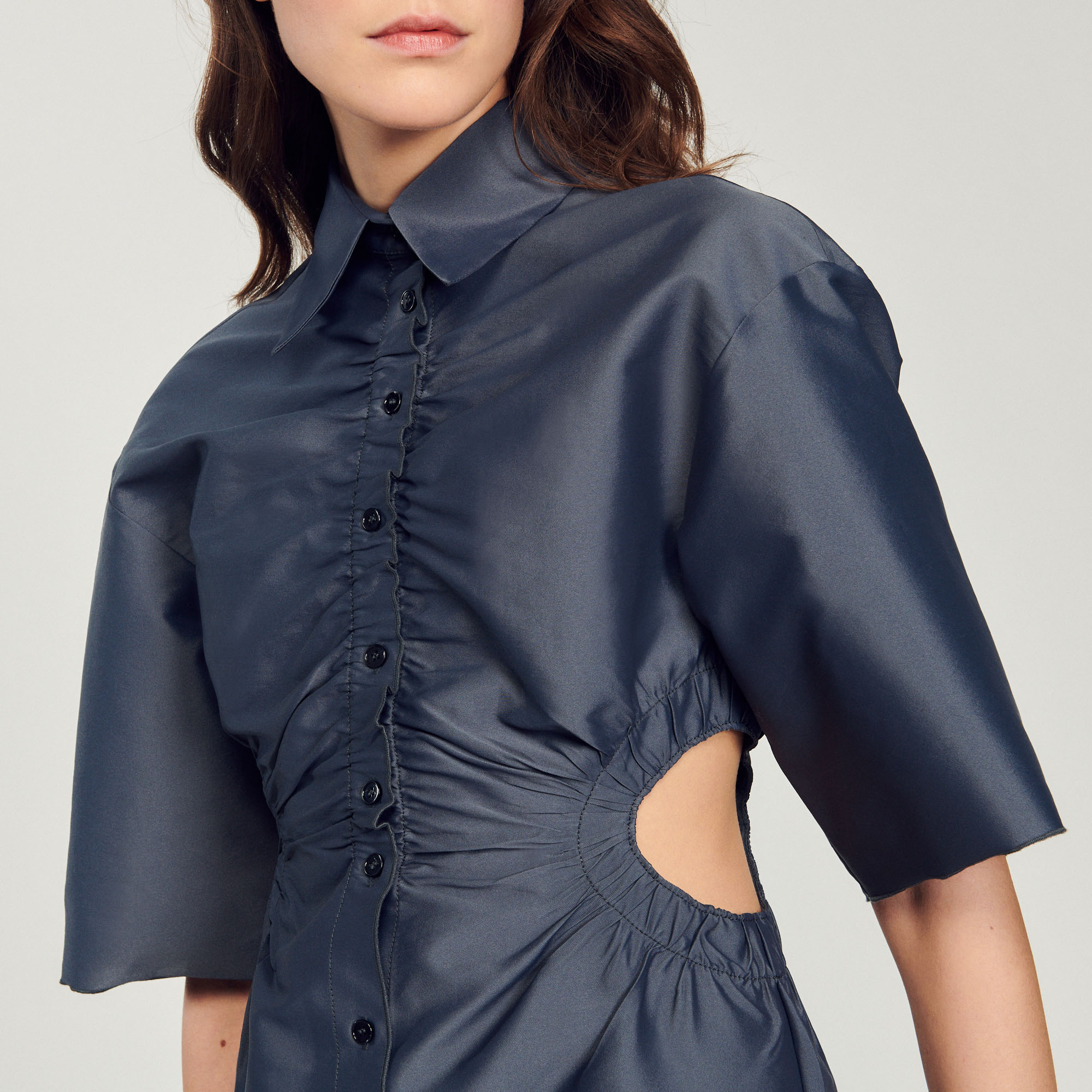Robe chemise courte