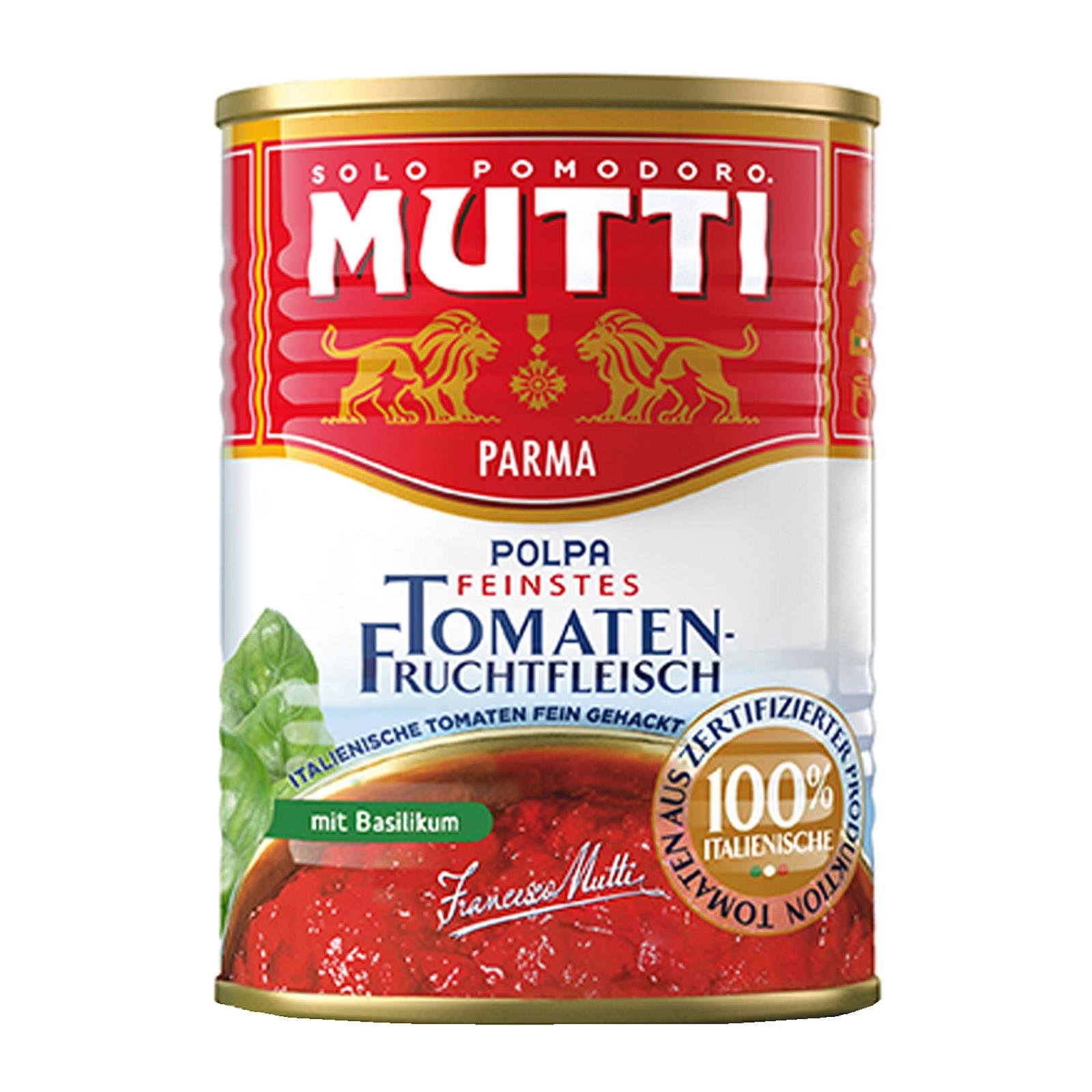 Mutti Polpa Basilico