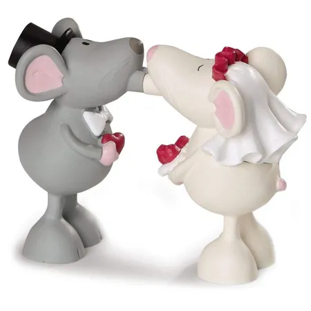NICI Maus küssendes Pärchen, PVC mit Magnet