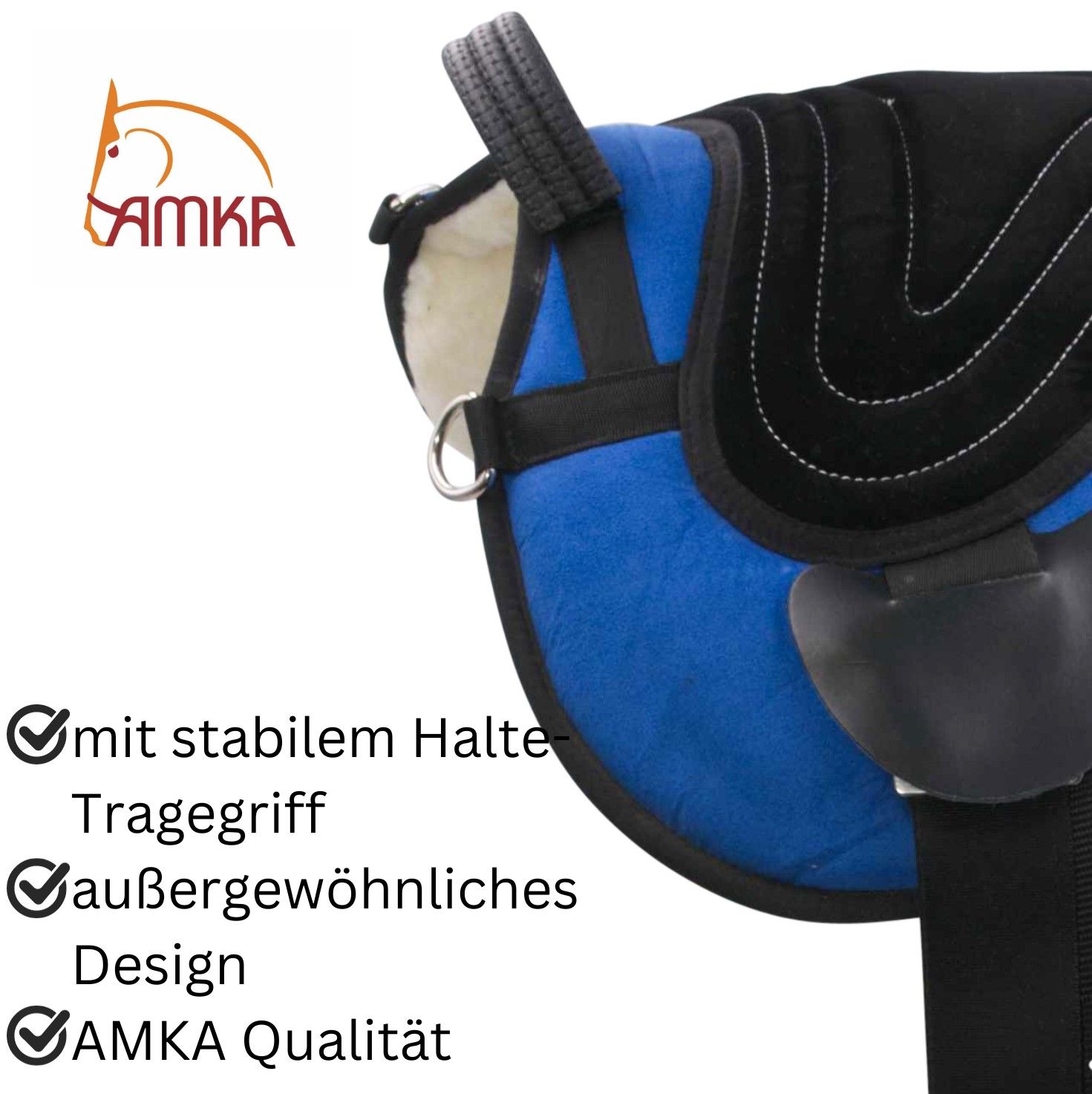 AMKA Soft Seat Bareback Pad