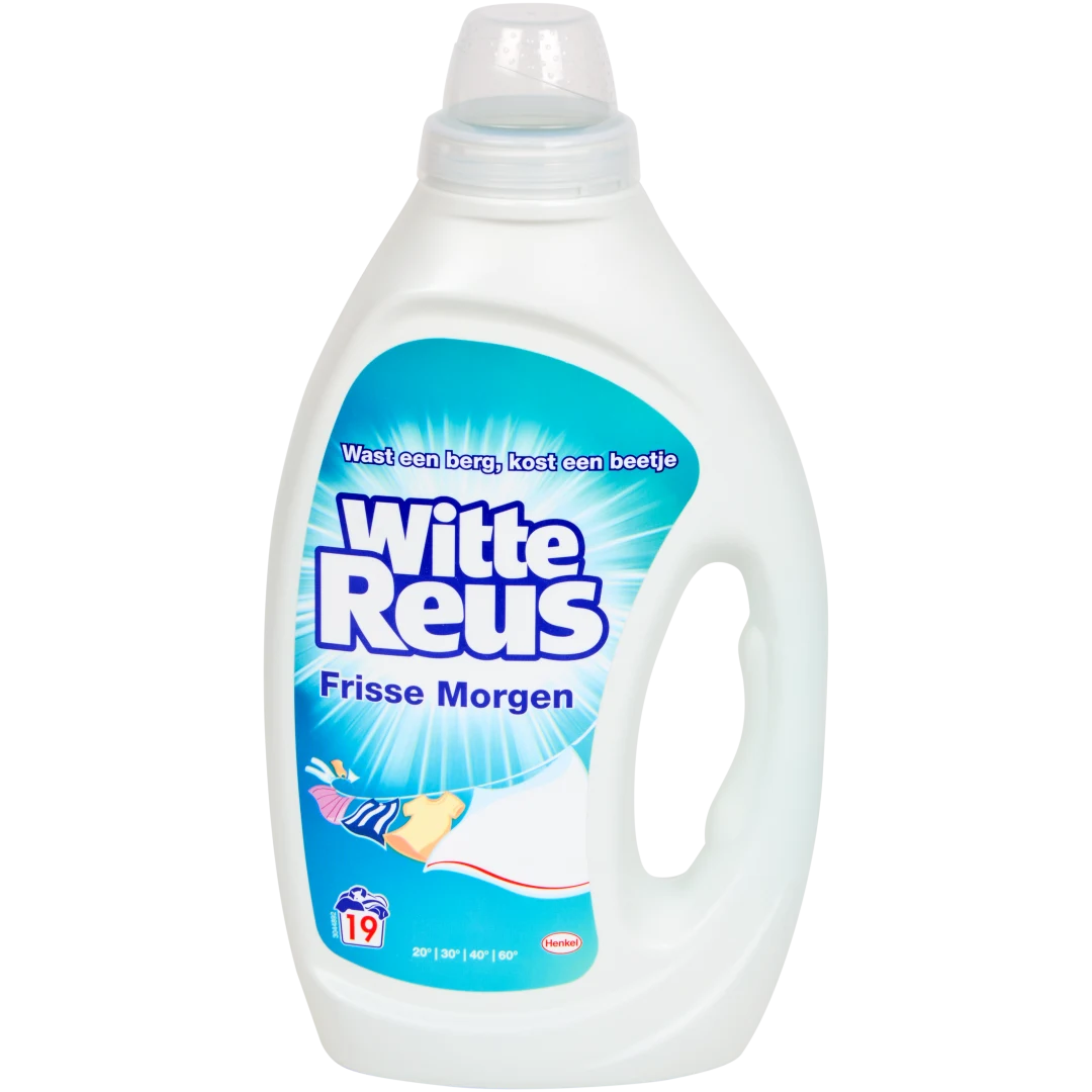 Witte Reus wasmiddel Frisse Morgen 19 wasbeurten