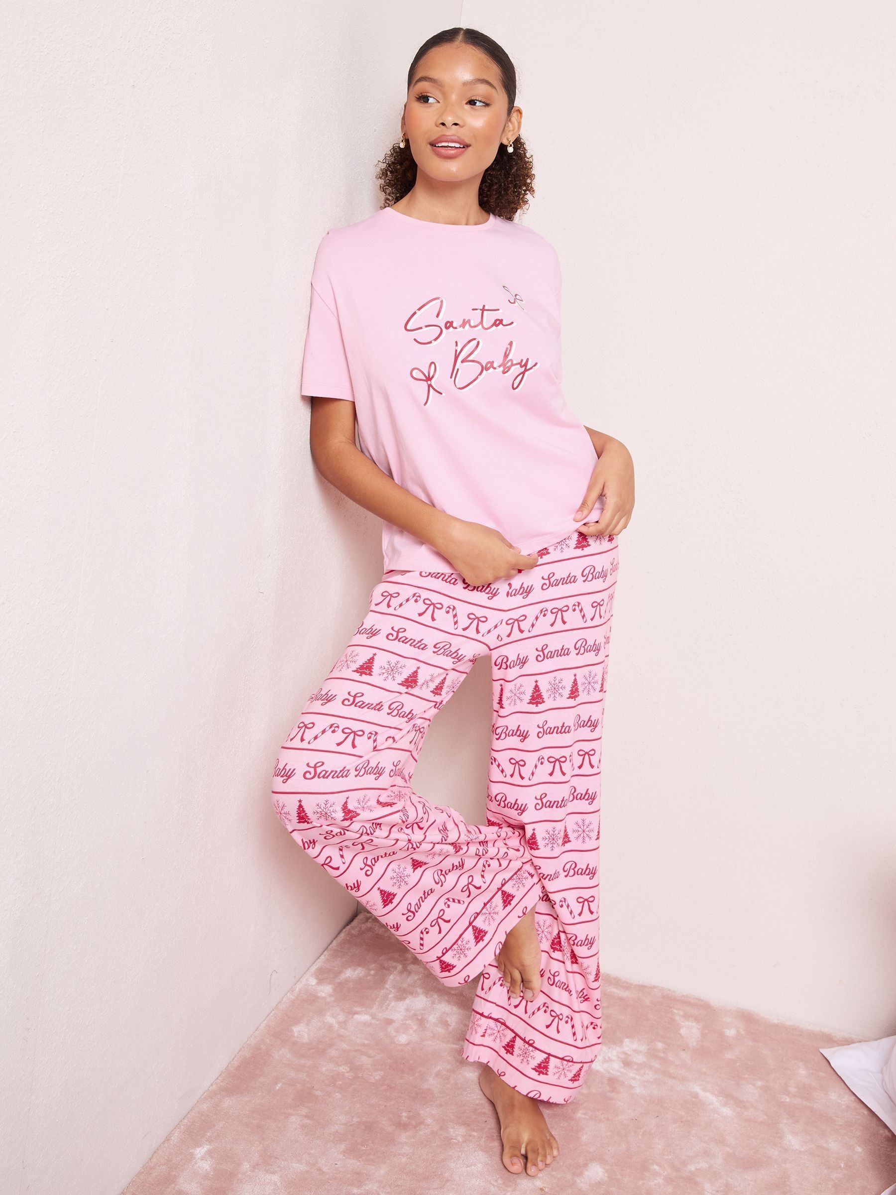 Friends Like These Santa Baby Short Sleeve Pyjamas
