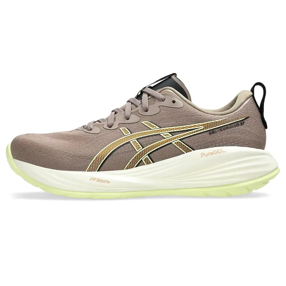 ASICS Gel-Cumulus 27 Hardloopschoenen Bruin/Groen/Zwart Heren