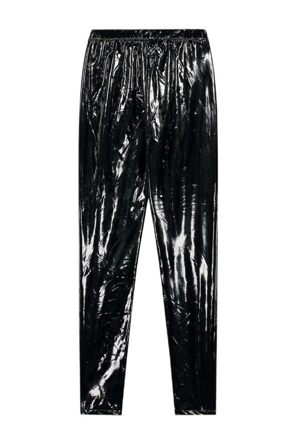 NIK&NIK lak broek zwart