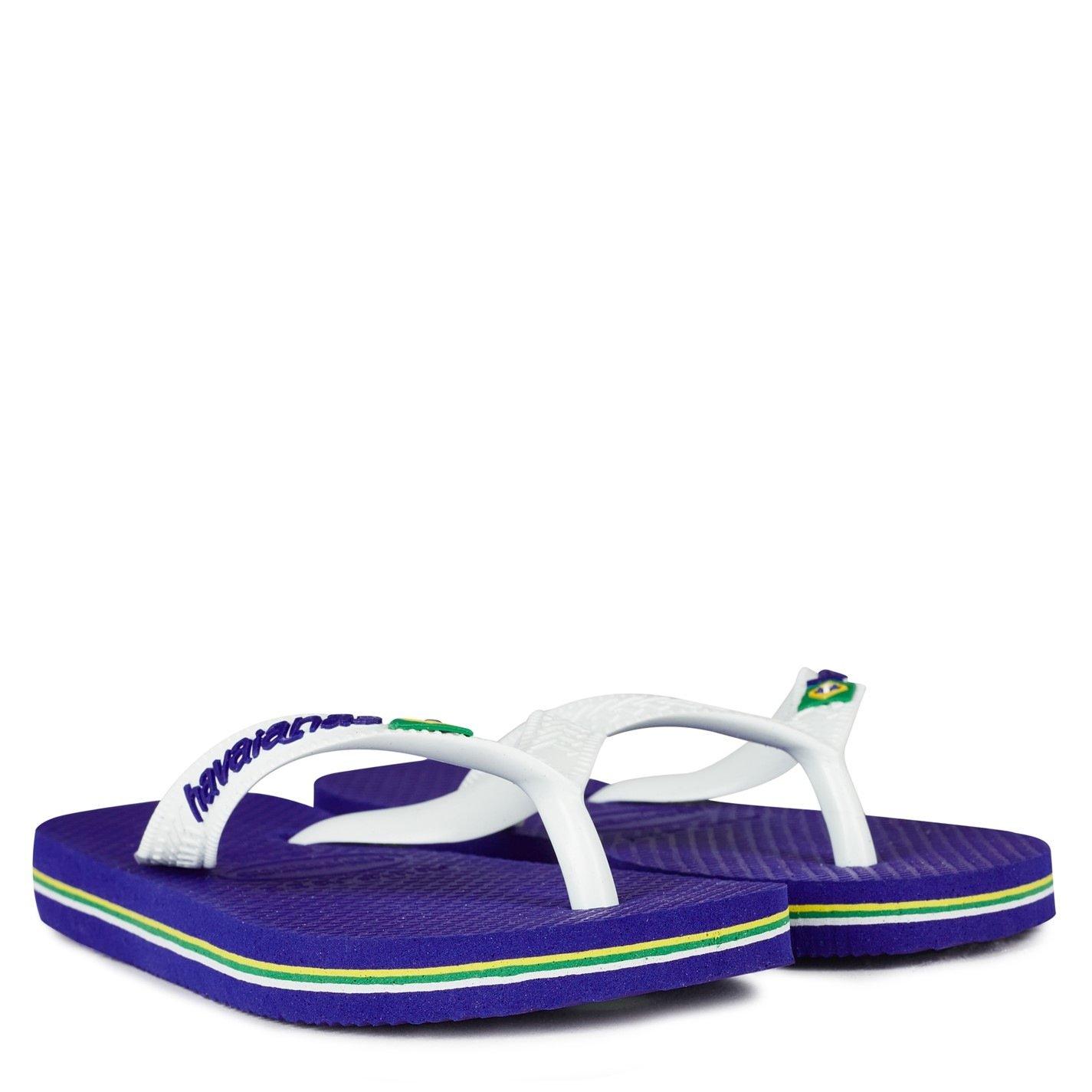 Havaianas Brasil Logo Flip Flops