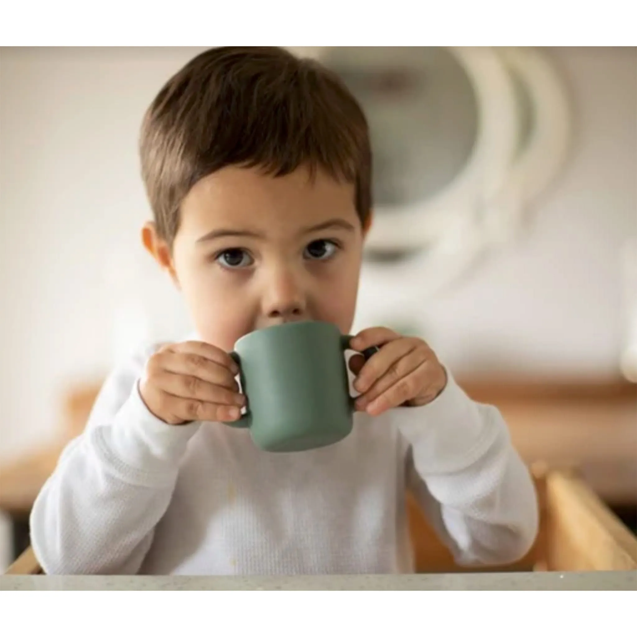 Nouka Tasse Silicone Verte 8oz