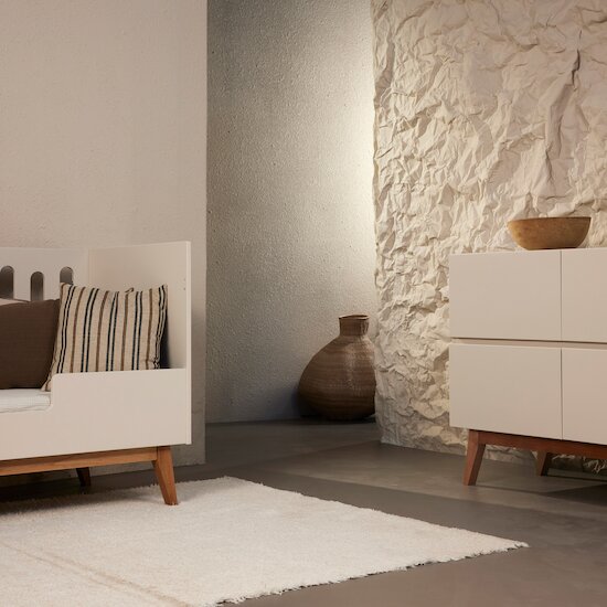 Trendy commode 4 tiroirs    Argile        de               Quax