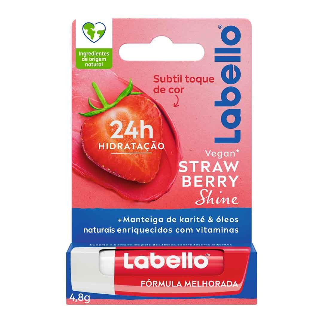LABELLO  Cuidado Labial Strawberry Shine - 4gr