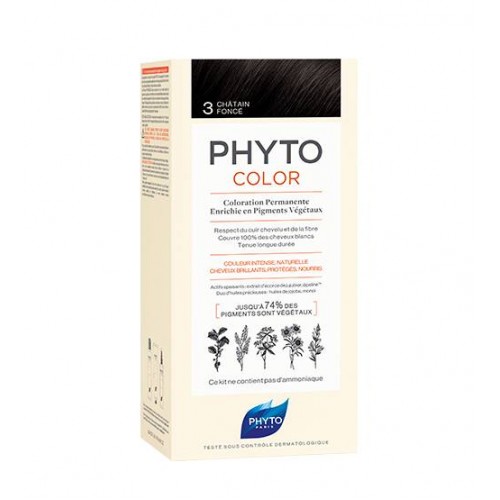 Phyto Color 3 Castanho Escuro