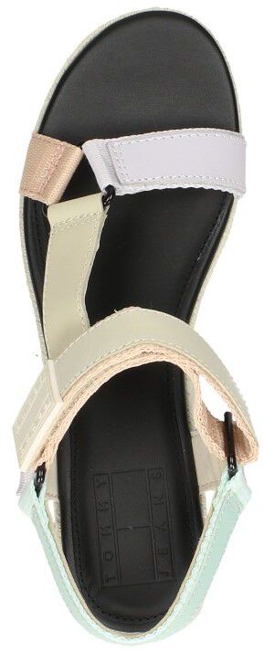 Tommy Hilfiger Tommy Jeans Wedge Sandal licht blauw