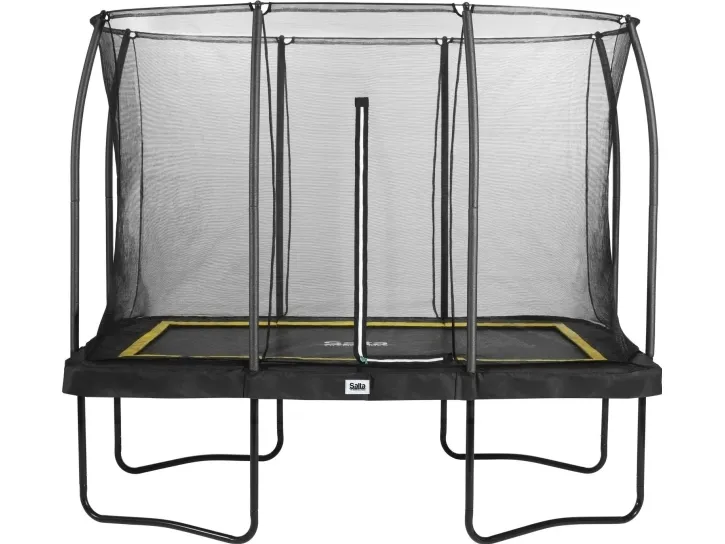 Salta Trampolin Comfort Edition rektangulær 305x214 cm, sort inkl. sikkerhedsnet (805-602)