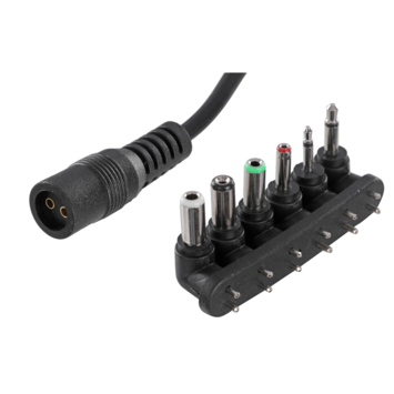Q-Link Universele AC/DC adapter met 6 pluggen