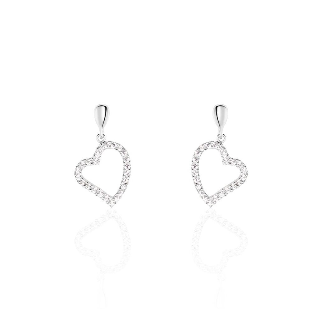 Boucles D'oreilles Pendantes Fabricius Argent Oxydes