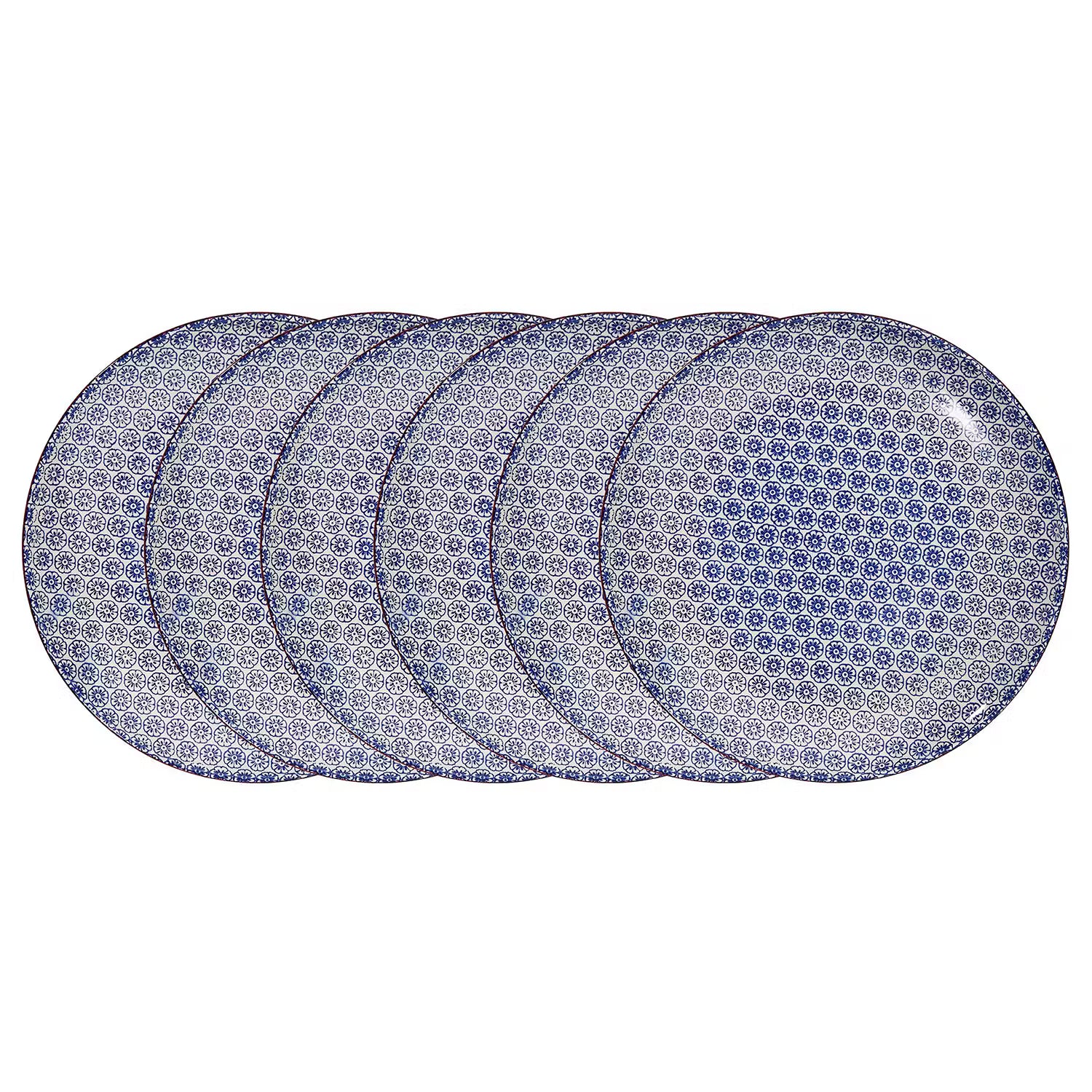 RETRO Essteller 6er-Set