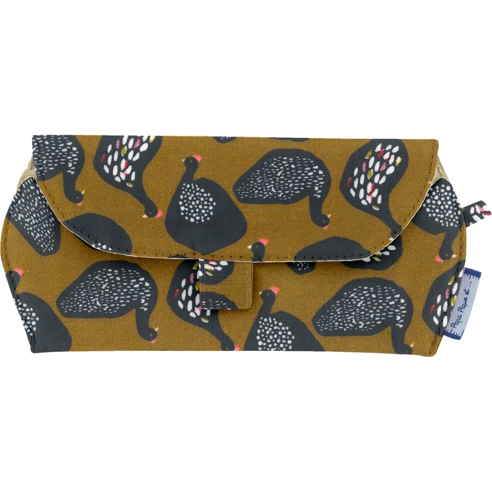Etui À Lunettes Poule À Facette