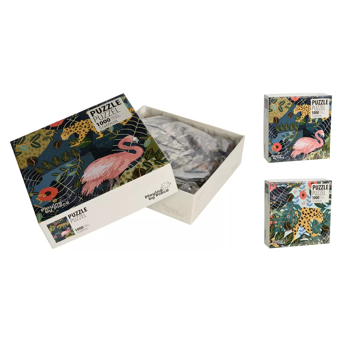 Puzzle 1000 tlg div. Farben