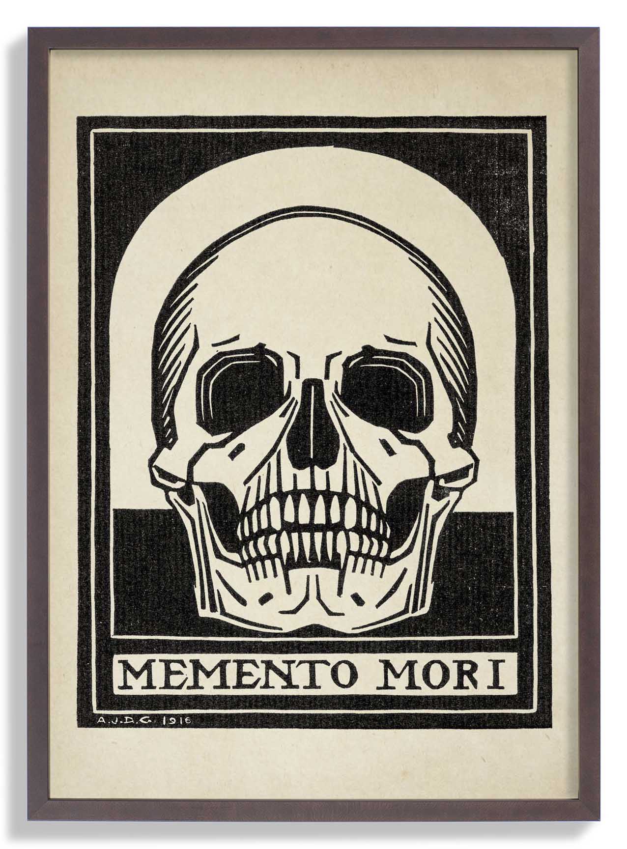 Antiker Memento Mori Schädel
