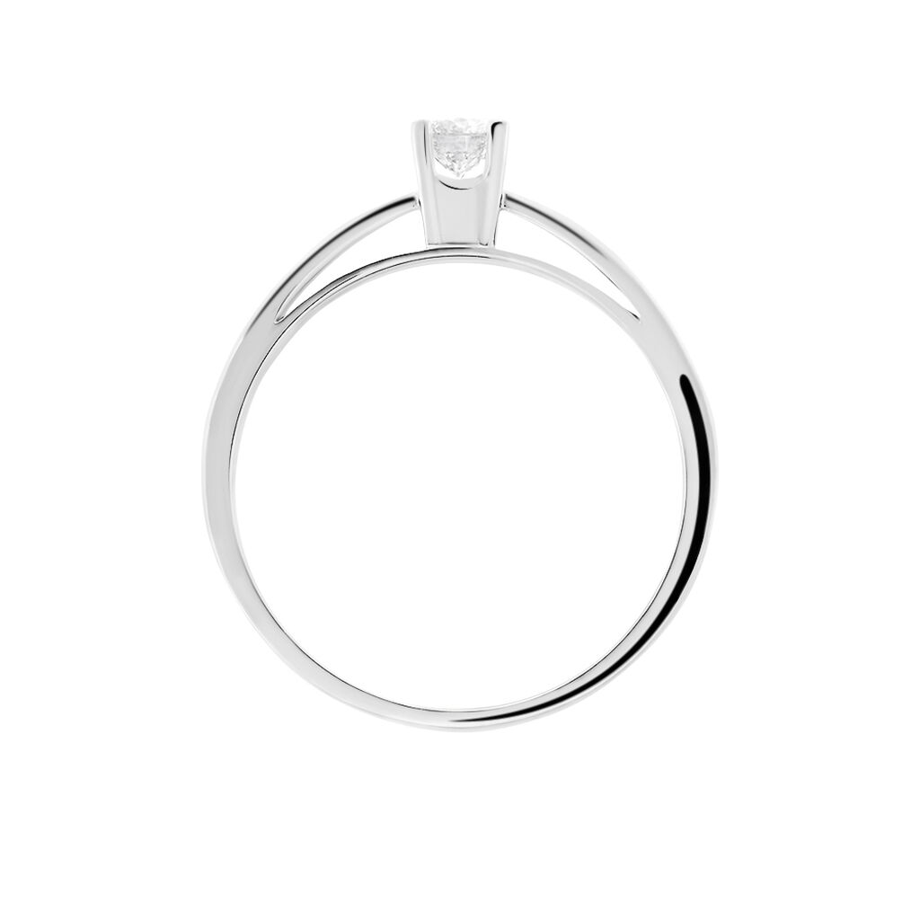 Bague Solitaire Celina Or Blanc Diamant